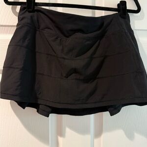 lululemon athletica Black Skater Skirt